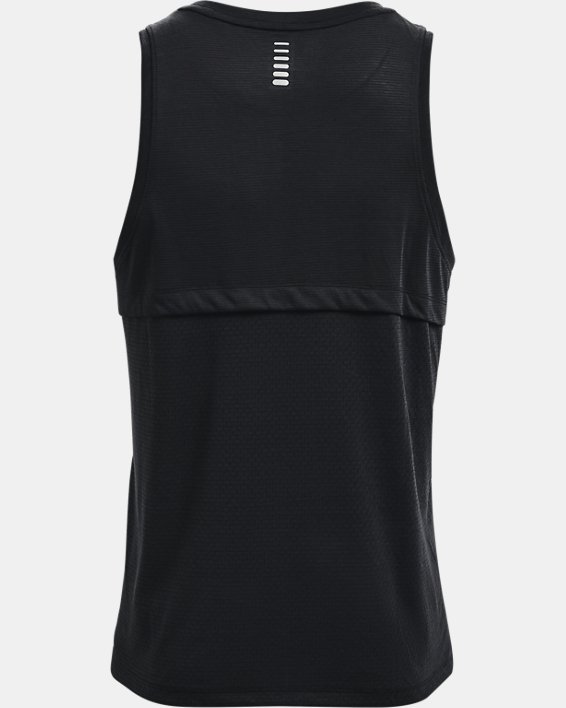 เสื้อกล้าม UA Streaker Run สำหรับผู้ชาย, Black, pdpMainDesktop image number 5